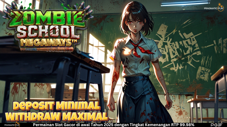 Zombie School Megaways: Slot Online Bertema Sekolah Zombie